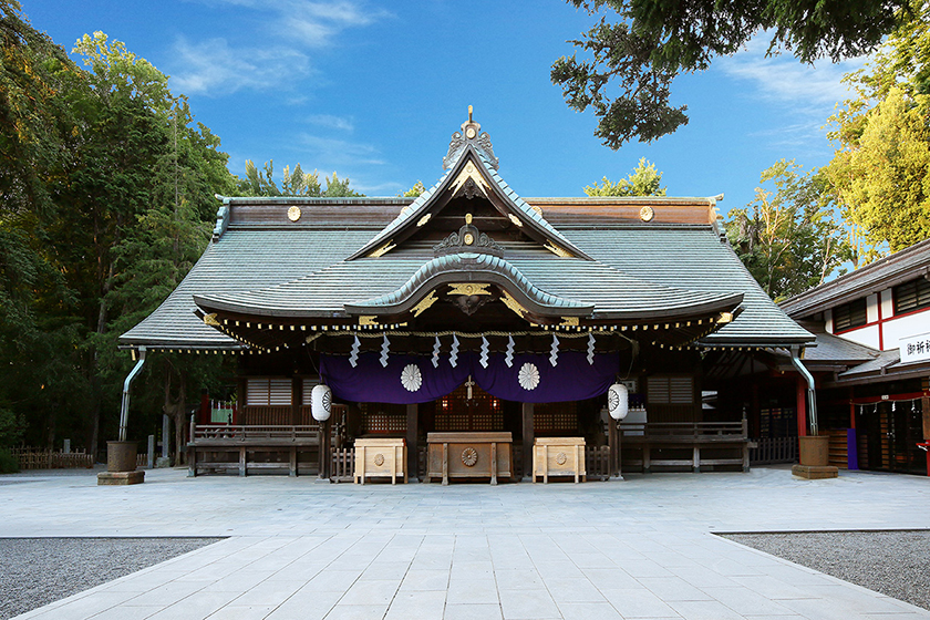 東郷神社　かがり火挙式